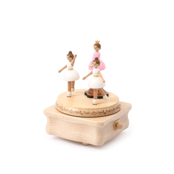 Ballet Performance Wooden Music Box