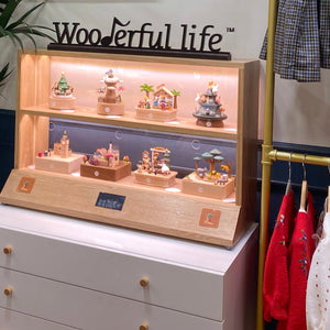 Wooderful life wooden music boxes available at Tillian kids in Bath