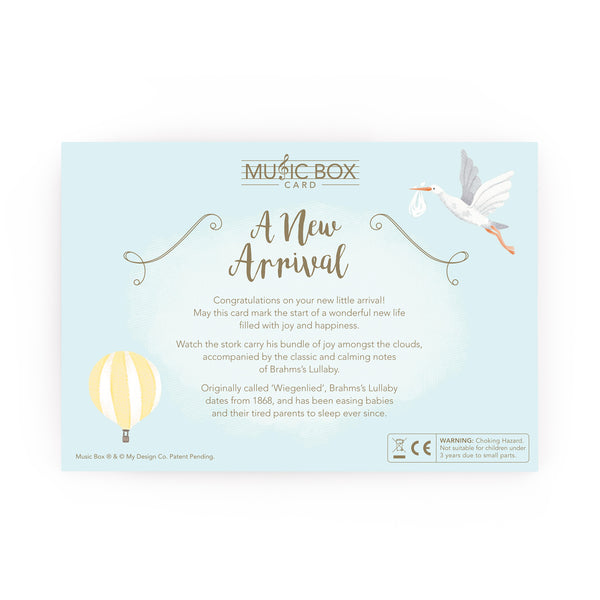 A New Arrival Stork Hot air Balloons