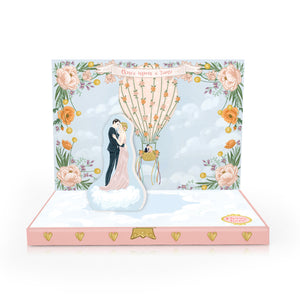 Love's Great Adventure Music Box Card Wedding