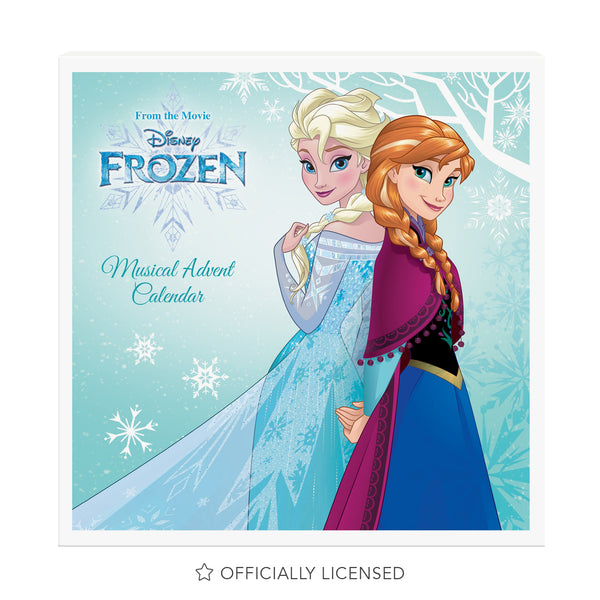 Musical Frozen Advent Calendar with dancing characters