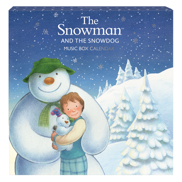 Musical The Snowman Advent Calendar with dancing characters