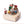 North Pole Santa and elf music box with rotating toy conveyor