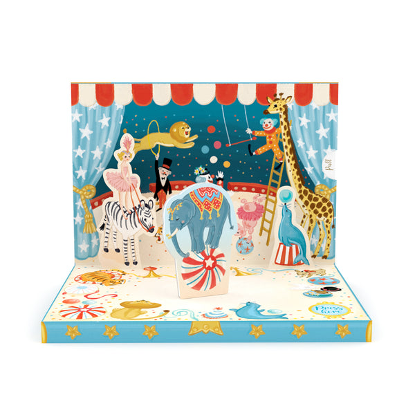 Circus Adventure Music Box Card