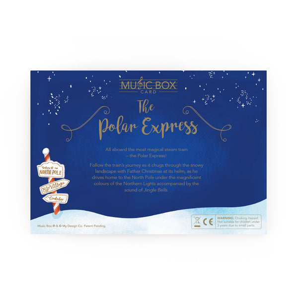 The Polar Express Music Box Card