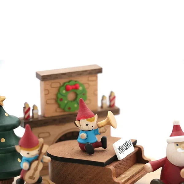 A Christmas Concert Wooden Music Box