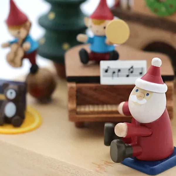 A Christmas Concert Wooden Music Box