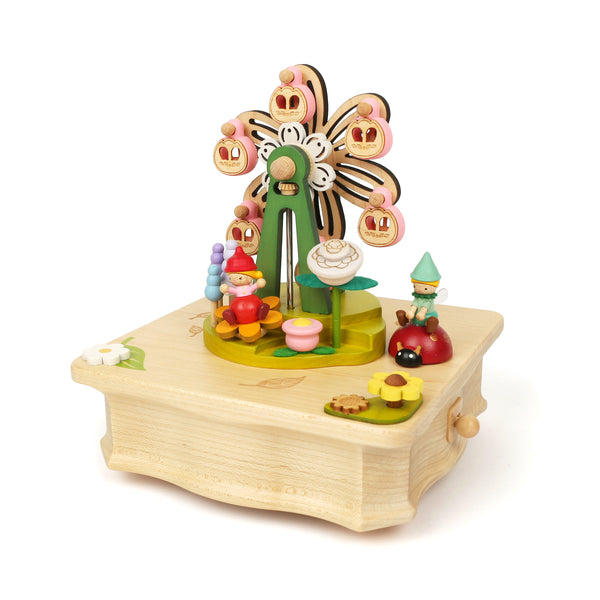 Ferris Wheel Fairy Wooden Music Box