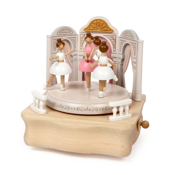 Ballet Wooden Music Box