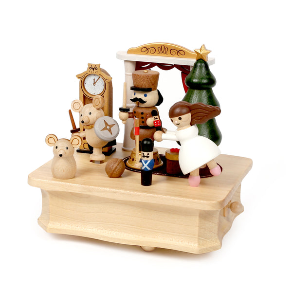 Nutcracker Ballet Wooden Music Box