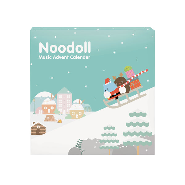 Musical Noodoll Advent Calendar with dancing characters