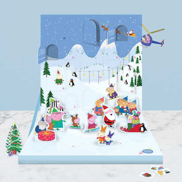 Musical Pepper Pig Advent Calendar with dancing characters