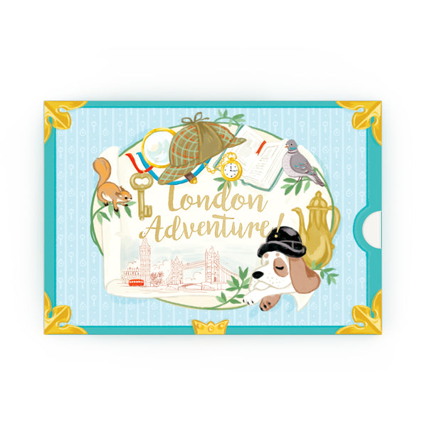 London Adventure Music Box Card