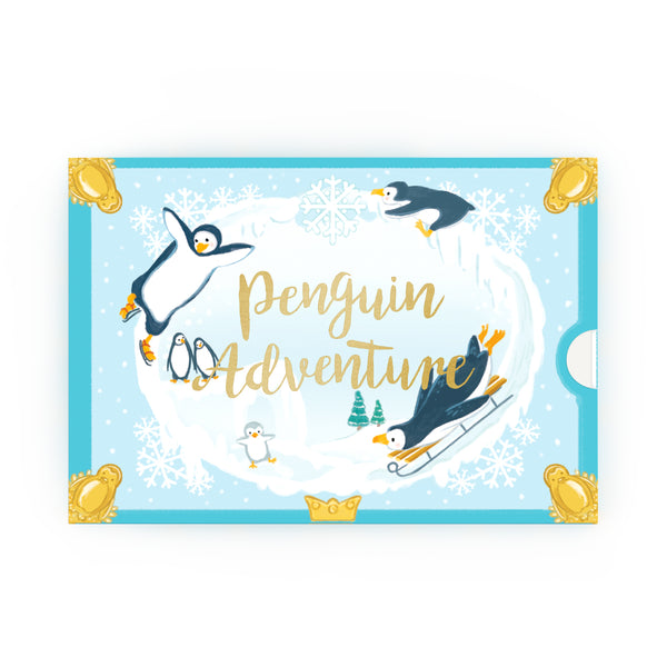 Penguin Adventure Music Box Card