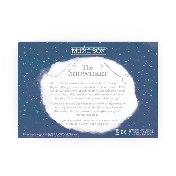 The Snowman Music Box Card