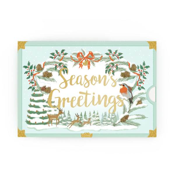 Winter Woodland Music Box Card