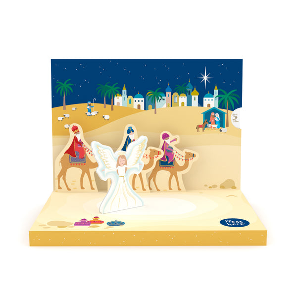 Little Town of Bethlehem Music Box Card