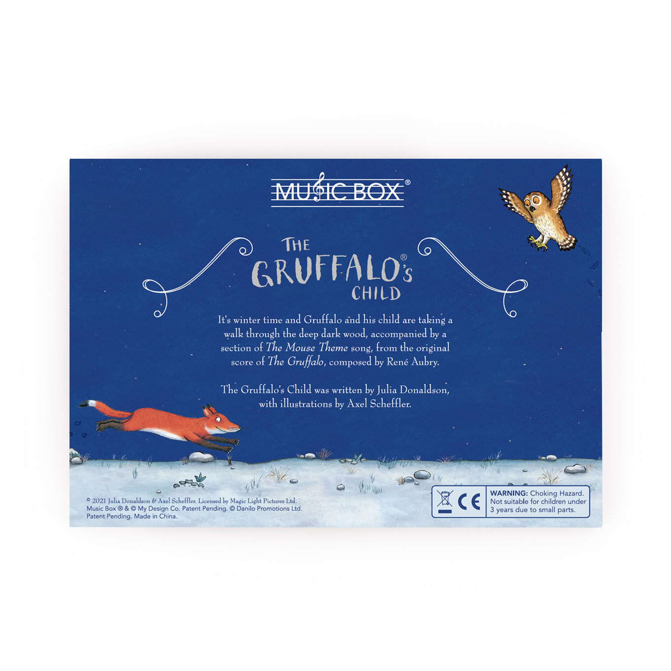 The Gruffalo GRX01 – Carte De Noël Avec Porte-monnaie – Officielle Sous Enveloppe