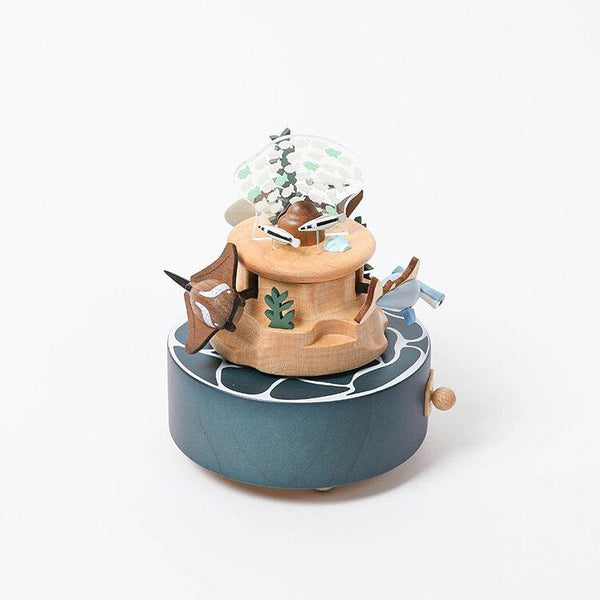 Deep Sea Wooden Music Box