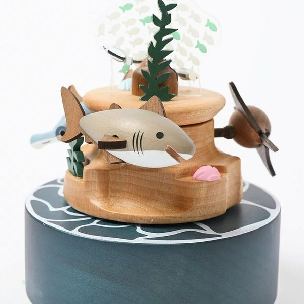 Deep Sea Wooden Music Box